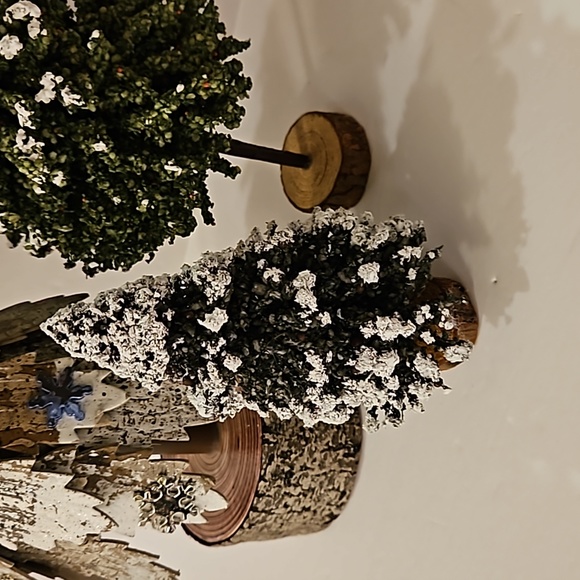 3 Decorative Trees 12"×5" & 12"×4" - Picture 8 of 8